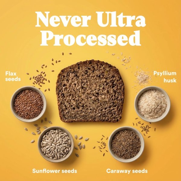 Original Flax Keto Bread Dillon Organic Info 250g