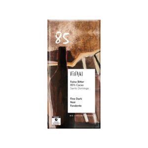 85 85% Fine Dark Chocolate Vivani 80g