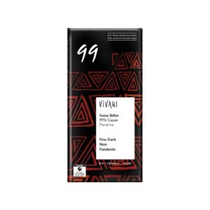 99 99% Fine Dark Chocolate Vivani 80g