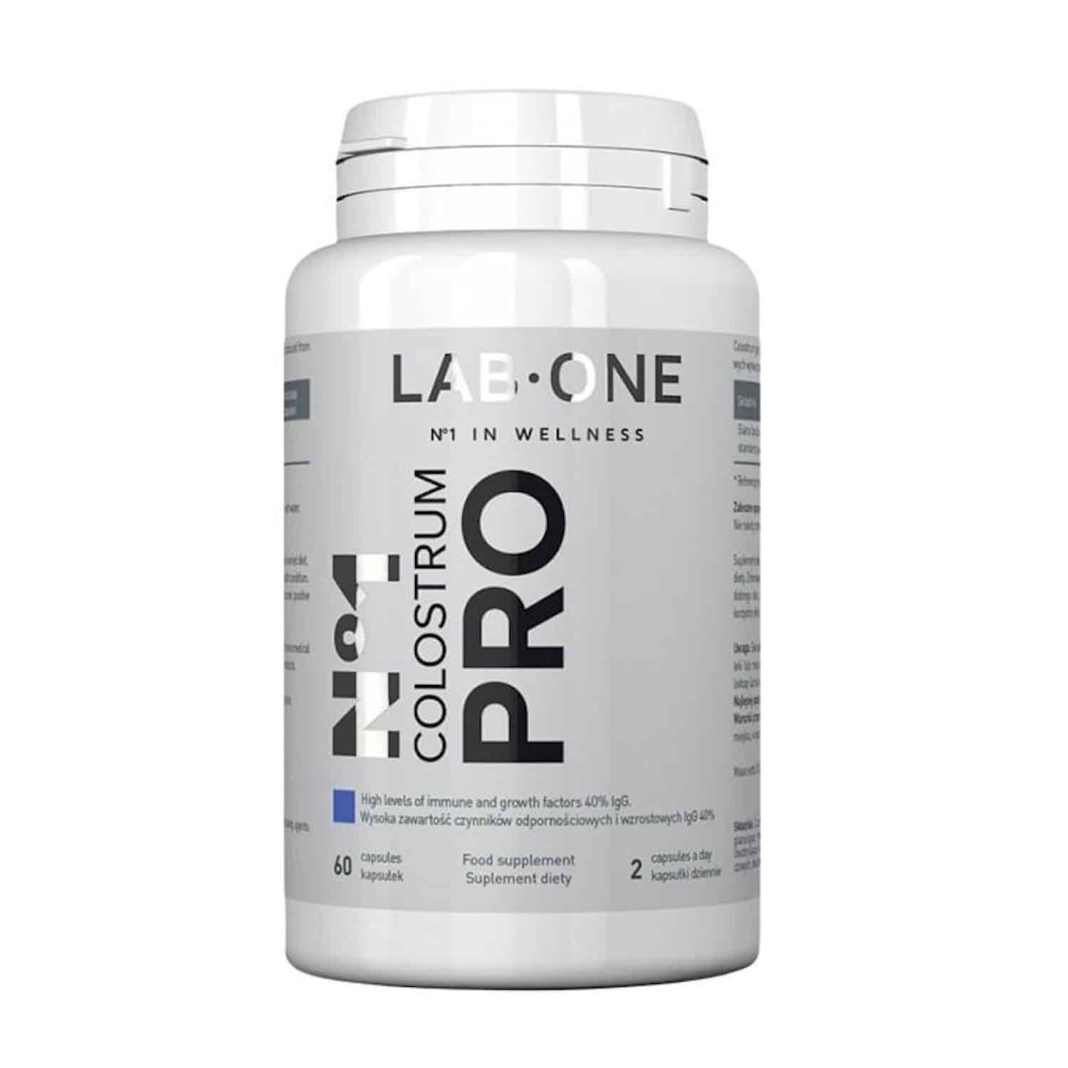 Lab One Colostrum Pro 60 Capsules.jpg Lab One Colostrum Pro 60 Capsules.jpg