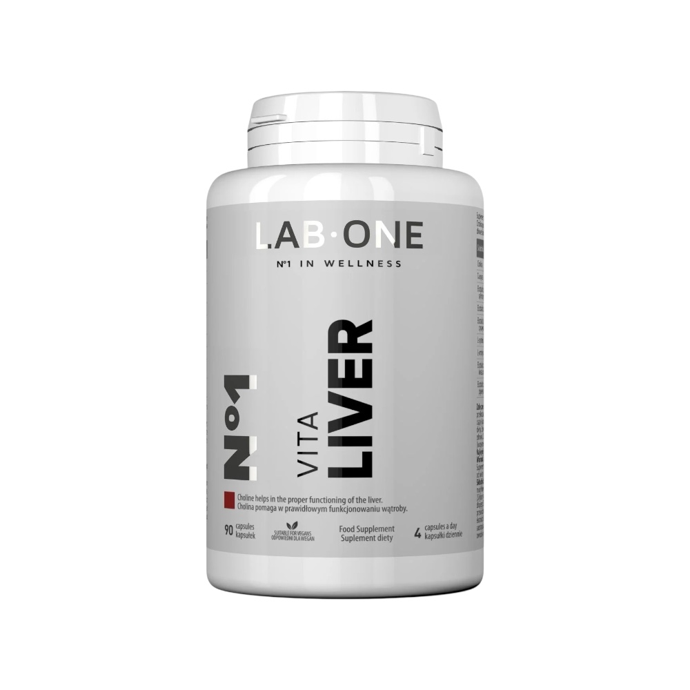 Vita Liver Lab One Wellness 90 Veg Caps Vita Liver Lab One Wellness 90 Veg Caps