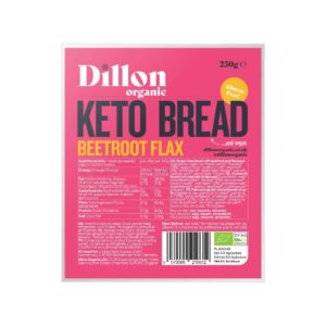 Beetroot Flax Keto Bread Dillon Organic 250g