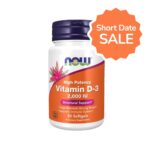 Vitamin D3 2000iu Now Foods Sale 30 Softgels