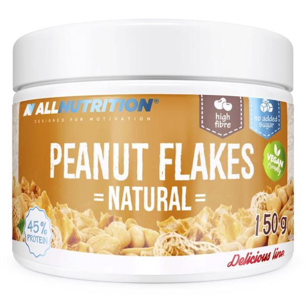 Allnutrition Peanut Flakes Natural 150g Fitcookie.jpg Allnutrition Peanut Flakes Natural 150g Fitcookie.jpg