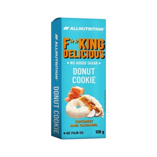 Coconut Caramel Fitking Delicious Donut Cookie 128g