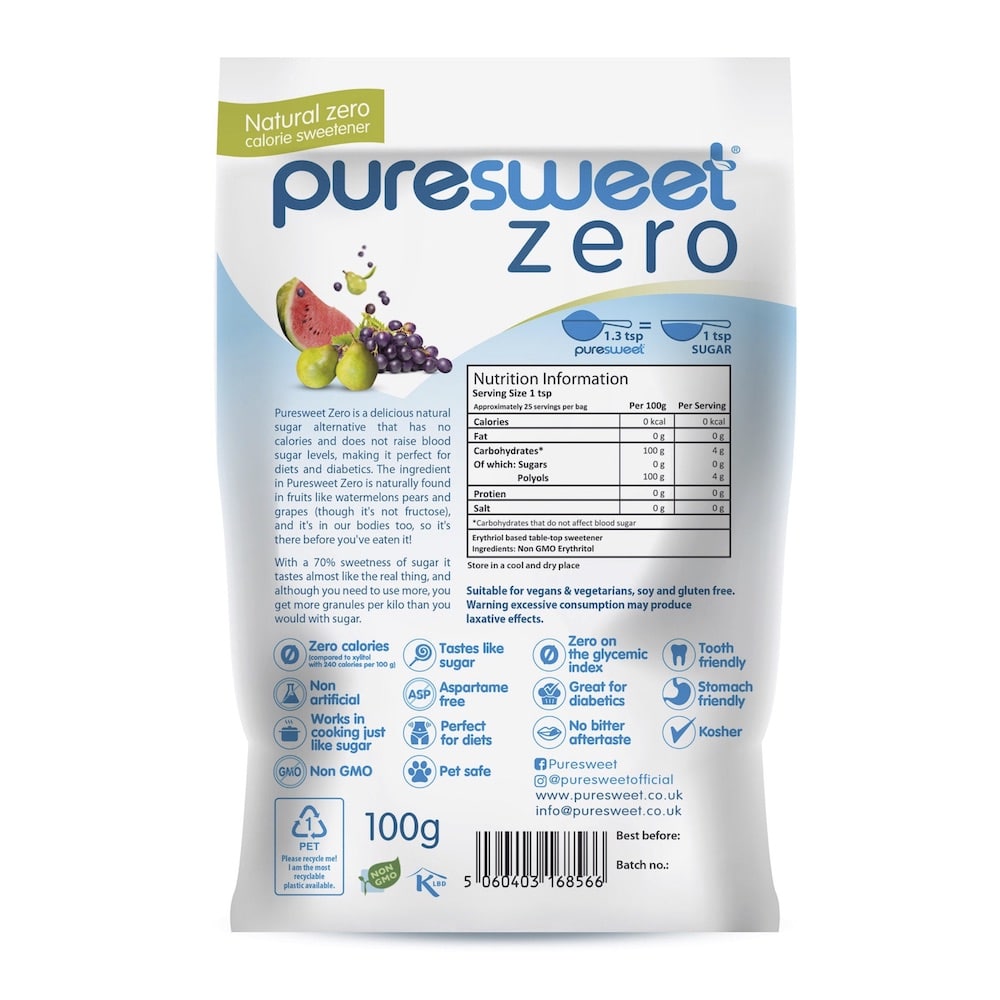 Erythritol Natural Sweetener 300g Pure Sweet.jpg