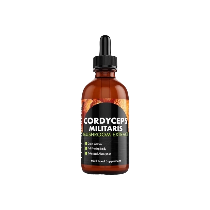Feel Supreme Cordyceps Militaris Mushroom Extrect 60ml Feel Supreme Cordyceps Militaris Mushroom Extrect 60ml