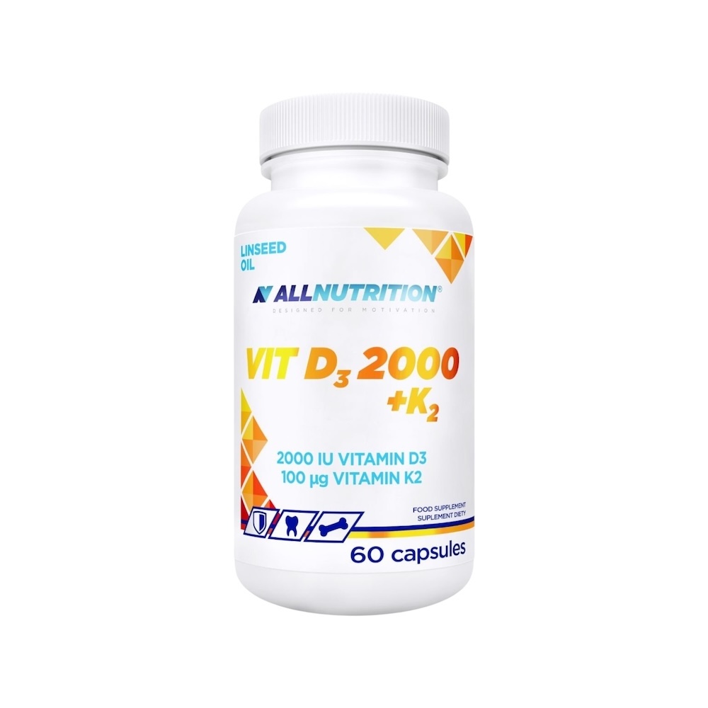 Vitamin D3 K2 Allnutrition 60 Caps Vitamin D3 K2 Allnutrition 60 Caps