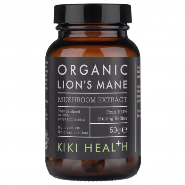 Organic Lions Mane Mushroom Extract Kiki Health