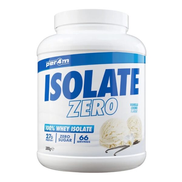 Vanilla Creme Per4m Isolate Zero Whey Protien