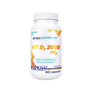Vitamin D3 K2 Allnutrition 60 Caps