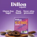 Keto Bagel Original Flax Dillon Organic Info 2x75g