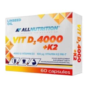 Vit D3 4000 K2 Allnutrition 60 Caps