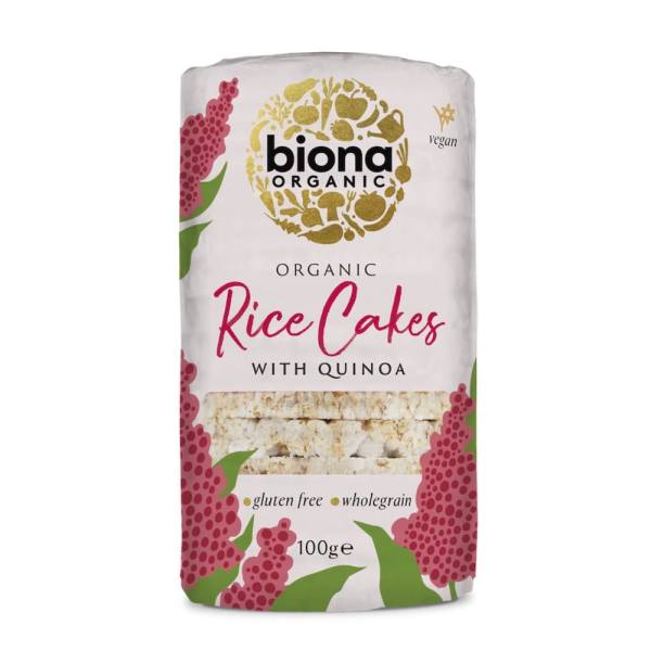 Biona Organic Rice Cakes With Quinoa 100g Fitcookie.jpg