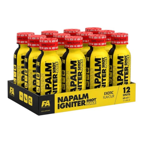 Exotic Napalm Xtreme Igniter Juice Shot 12 X 120ml