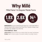 Fusilli Protein Pasta Mille Info2 250g