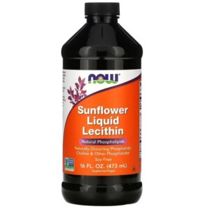 Now Foods Sunflower Liquid Lecithin 473ml Fitcookie.jpeg