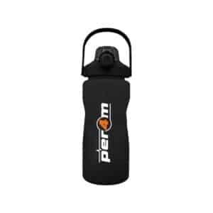 Per4m Nutrition Water Bottle Jug With Straw Black
