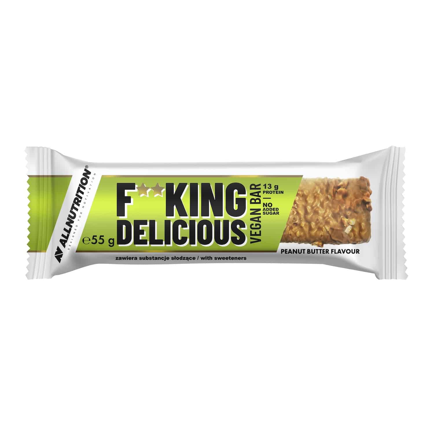 Fitking Delicious Vegan Bar 55g Peanut Butter.jpg Fitking Delicious Vegan Bar 55g Peanut Butter.jpg