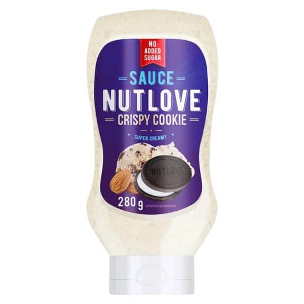 Nutlove Sauce Allnutrition Fitcookie Cripsy Cookie 280g.jpeg