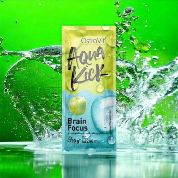 Aqua Kick Brain Focus Green Apple