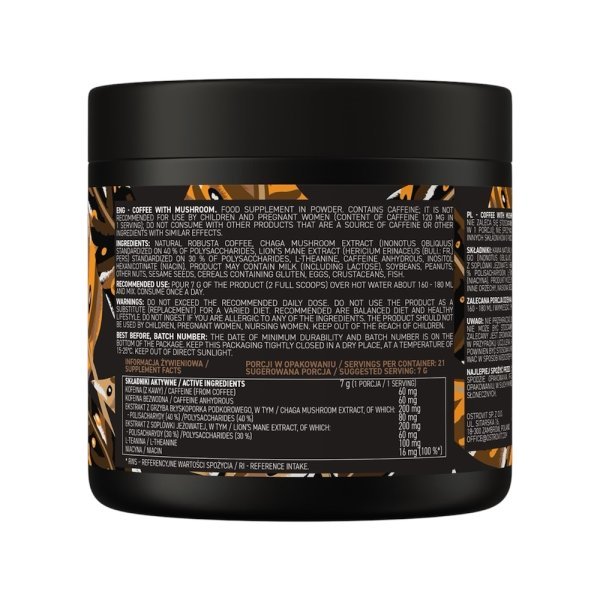 Coffee With Mushroom Ostrovit Info 150g