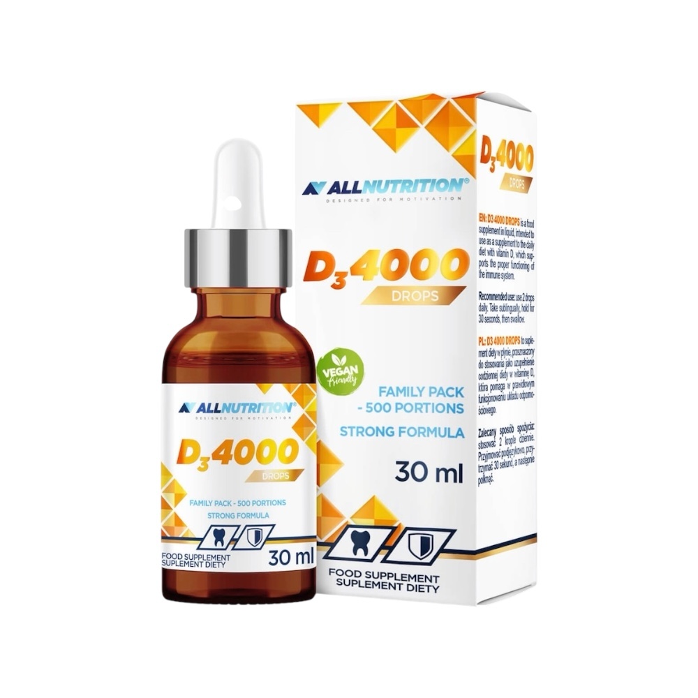 D3 4000iu Drops Allnutrition 30ml D3 4000iu Drops Allnutrition 30ml