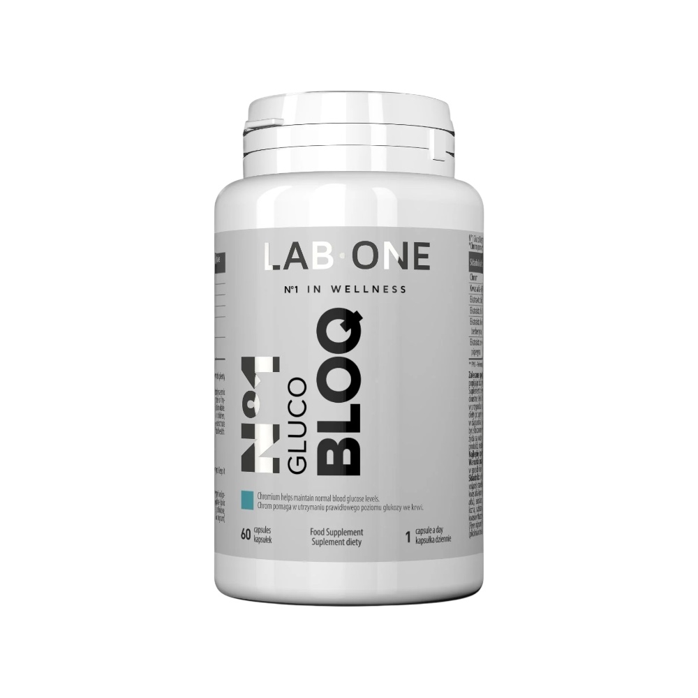 Gluco Bloq Lab One Wellness 60 Caps
