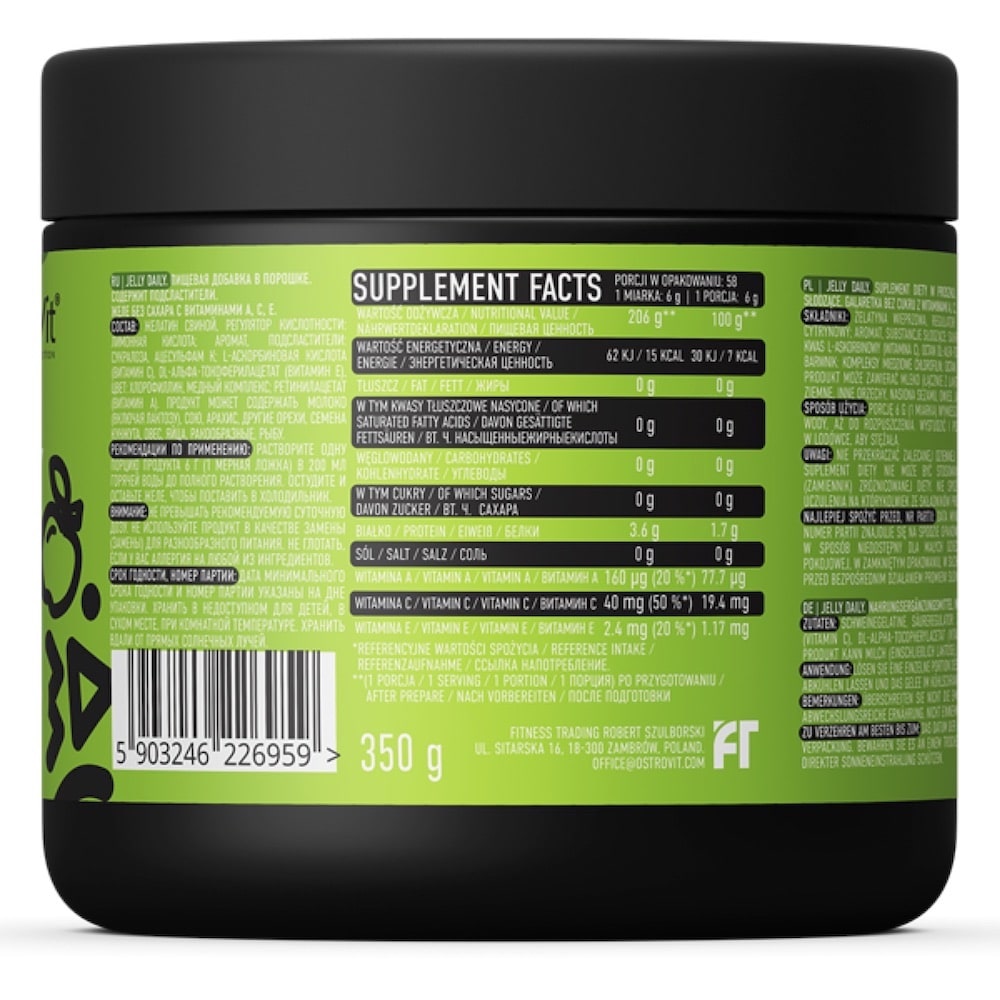 Mr Tonito Jelly Daily 350g Green Apple