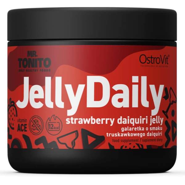 Mr Tonito Jelly Daily 350g Strawberry Daiquiri Fitcookie Mr Tonito Jelly Daily 350g Strawberry Daiquiri Fitcookie