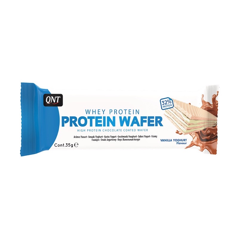 Vanilla Yoghurt Protein Wafer Qnt 35g Vanilla Yoghurt Protein Wafer Qnt 35g