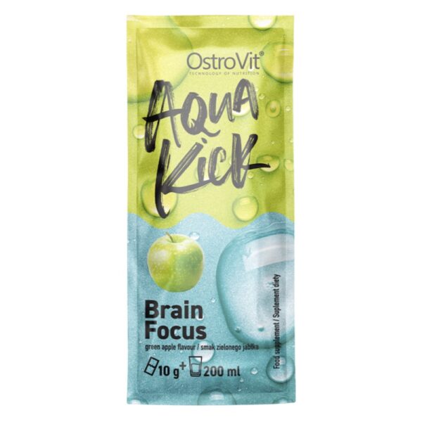 Aqua Kick Brain Focus 10g Green Apple
