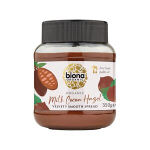 Milk Coca Hazel Chocolate Spread Biona Organic New 350g