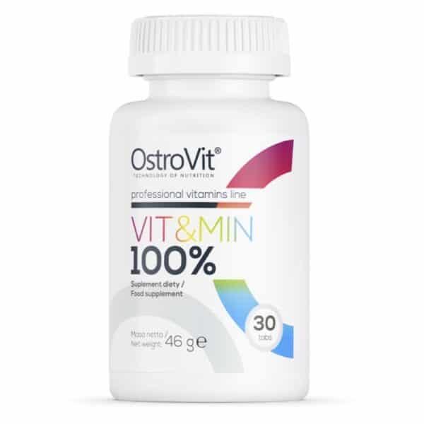 100% Vita Min 30 Tablets Ostrovit