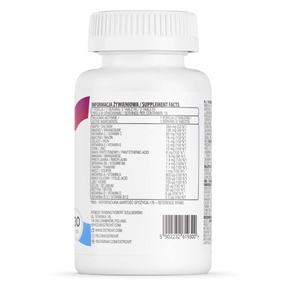 100% Vita Min 30 Tablets 100% Vita Min 30 Tablets