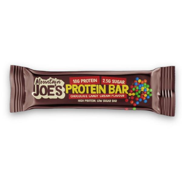 Fitcookie Mountain Joes Protein Bar 55g Chocolate Candy Cream Fitcookie Mountain Joes Protein Bar 55g Chocolate Candy Cream