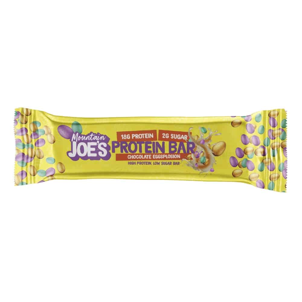 Mountain Joes Protein Bars 55g Chocolate Eggsplosion Mountain Joes Protein Bars 55g Chocolate Eggsplosion