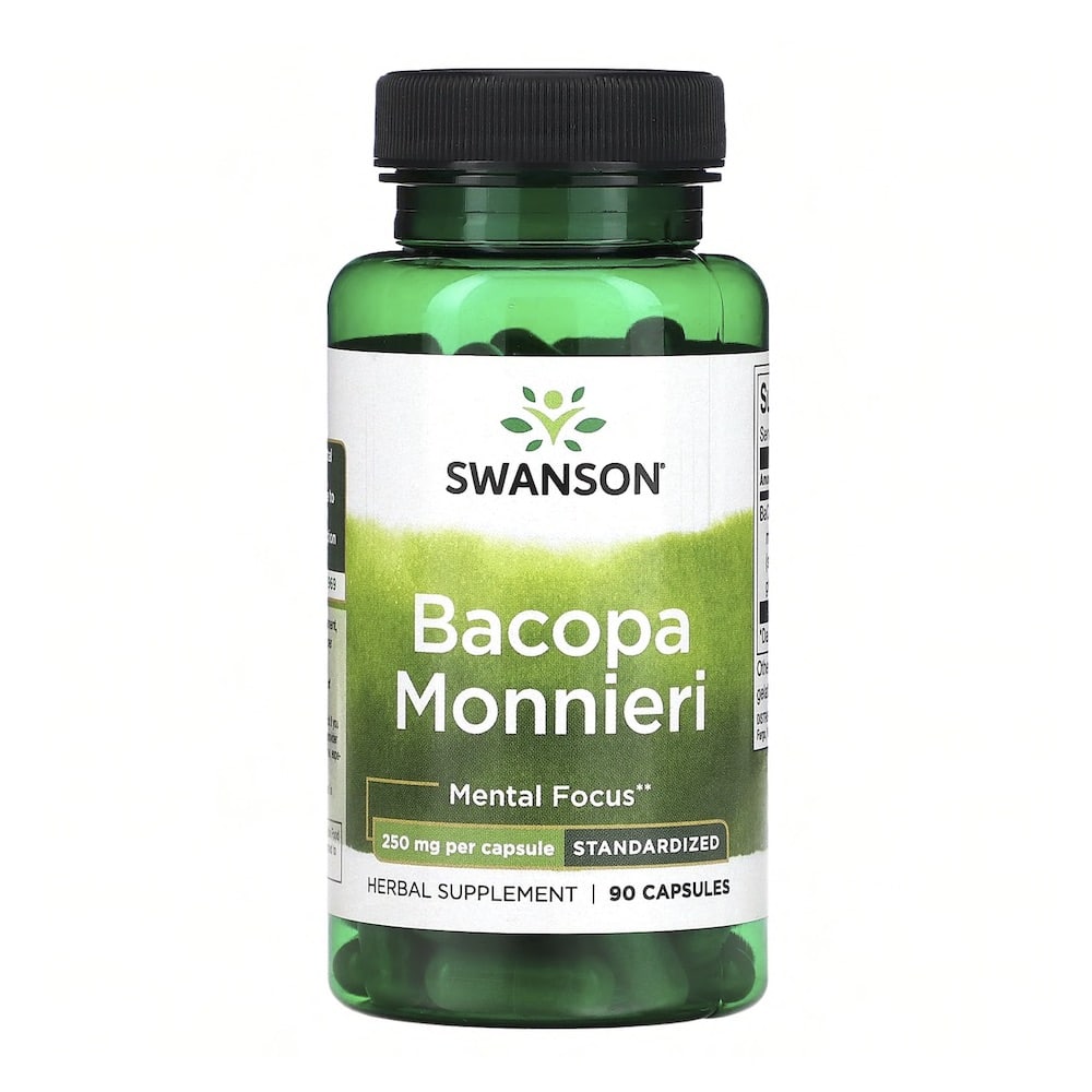Swanson Bacopa Monnieri 90 Capsules Fitcookie Swanson Bacopa Monnieri 90 Capsules Fitcookie