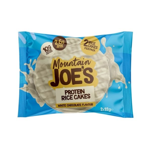 White Chocolate Mountain Joes Protein Rice Cakes White Chocolate Mountain Joes Protein Rice Cakes