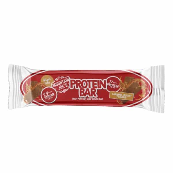 Mountain Joes Protein Bar 55g Caramel Biscuit