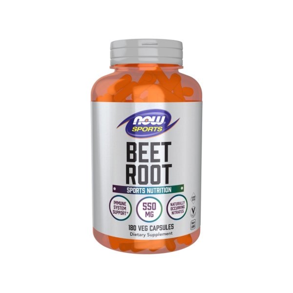 Beet Root Now Foods 180 Veg Capsules
