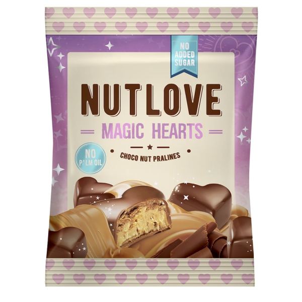 Nutlove Magic Hearts Pralines Choco Nut Fitcookie Nutlove Magic Hearts Pralines Choco Nut Fitcookie