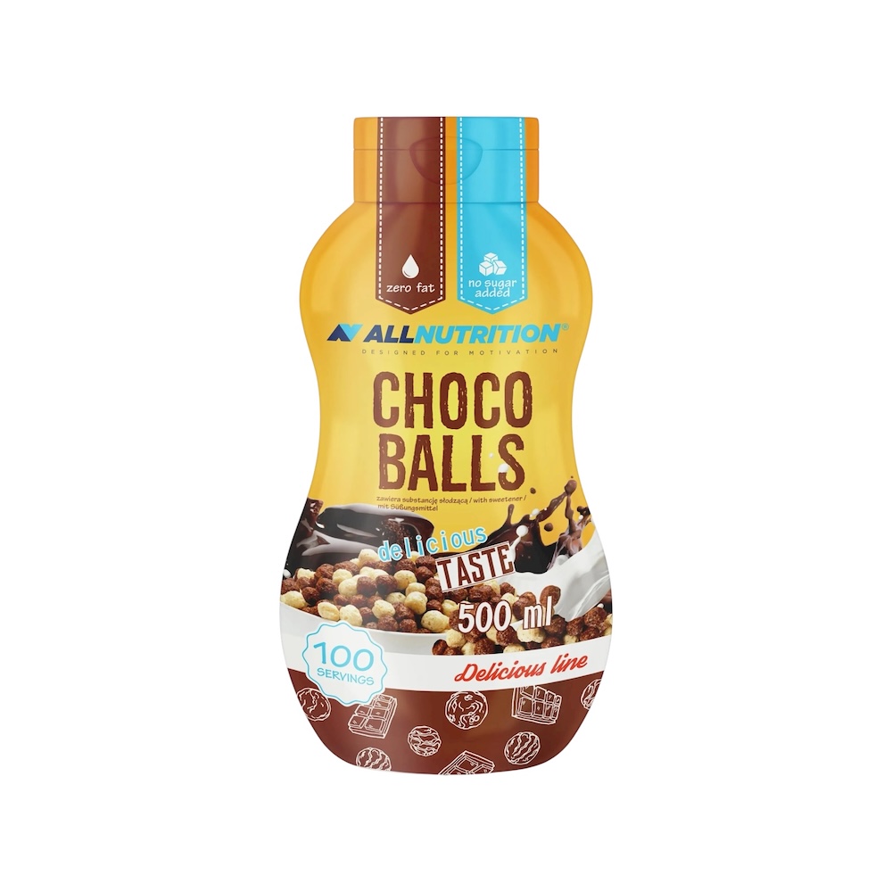 Choco Balls Syrup Allnutrition 500ml Choco Balls Syrup Allnutrition 500ml