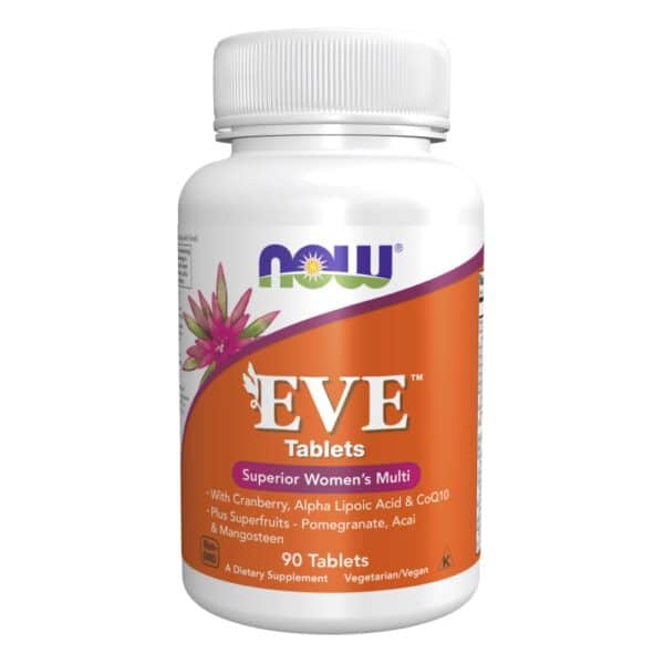Now Foods Eve Multivitamins 90 Tablets Fitcookie