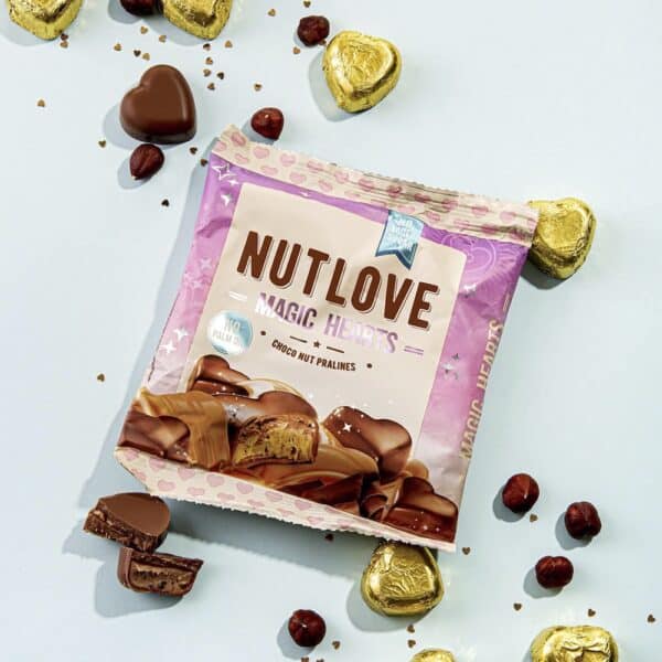 Nutlove Magic Hearts Pralines Chocolate Nut