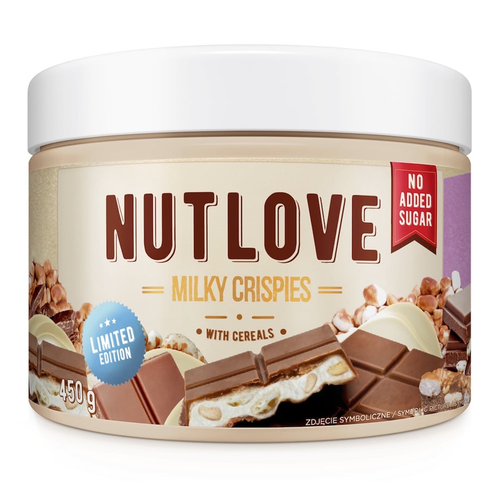 Fitcookie Nutlove 450g Milky Crispies Allnutrition Fitcookie Nutlove 450g Milky Crispies Allnutrition