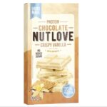 Fitcookie Nutlove Protein Chocolate 100g Crispy Vanilla With Biscuits Allnutrition