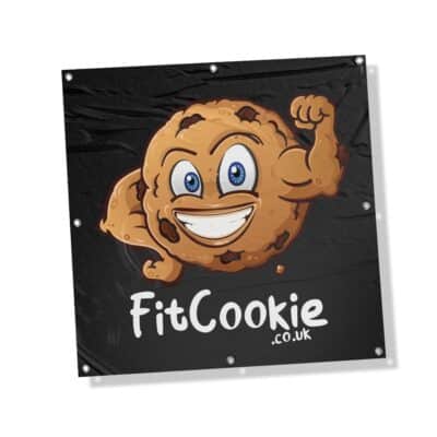 Fitcookie Banner Cookie Muscle Biceps
