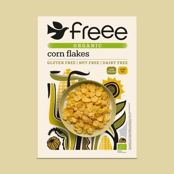 Corn Flakes Organic Freee Foods 325g Corn Flakes Organic Freee Foods 325g