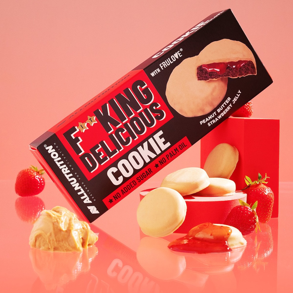 Peanut Butter Strawberry Jelly Fitking Delicious Cookie Allnutrition Info 128g Peanut Butter Strawberry Jelly Fitking Delicious Cookie Allnutrition Info 128g
